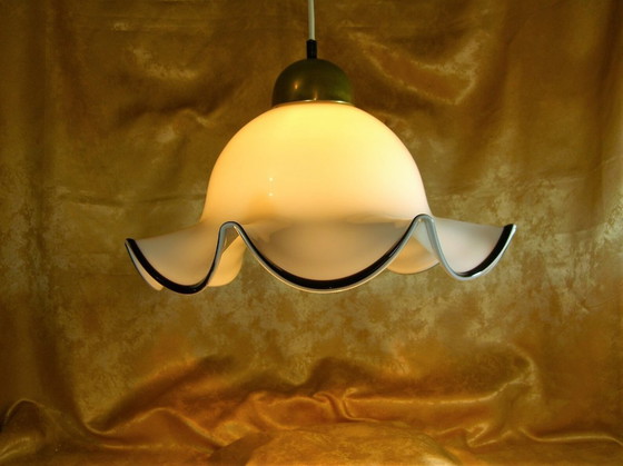 Image 1 of Mid Century Murano Glass Pendant Light, Peil and Putzler, Germany 