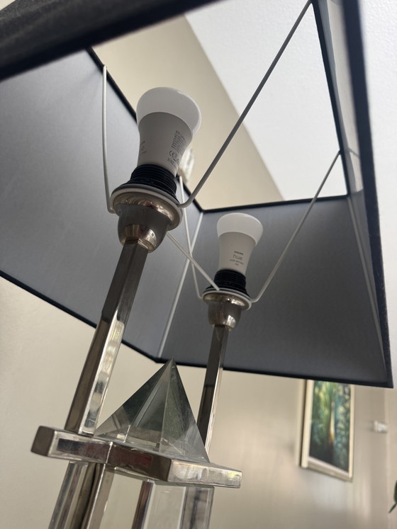 Vloerlamp Eichholtz – Vloerlampen, Silver, Glass (photo 8 of 10)