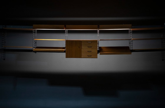 Image 1 of Sistema de estanterías Walunt de Musterring International, años 60, juego de 19