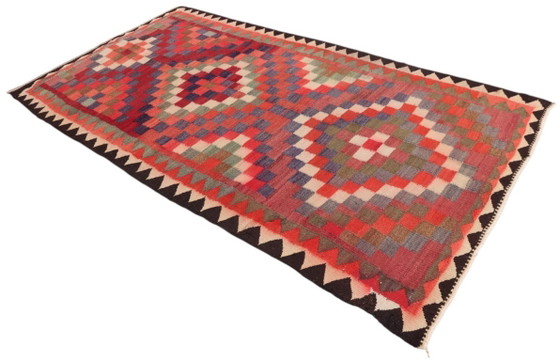 Kelim Semi-Antique Caucus Kilim - Vintage Armenian Art – Tappeti, Cotton (photo 3 of 5)