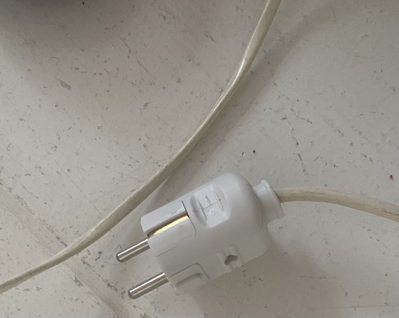 Vintage Arc Floor Light – Metal, Plastic (photo 12 of 15)