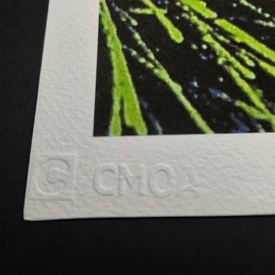 Image 1 of Lithographie d'Andy Warhol en édition limitée par CMOA, numérotée au crayon.