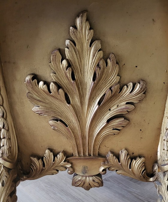 Image 1 of Mueble barroco dorado estilo Luis XV
