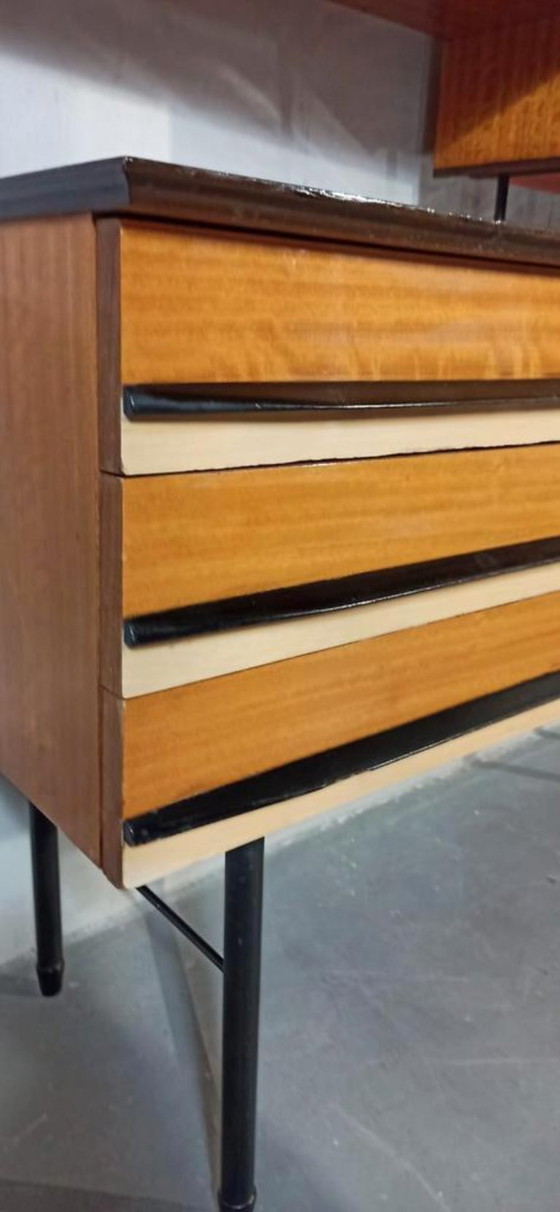 Image 1 of Vintage Italian glossy highboard