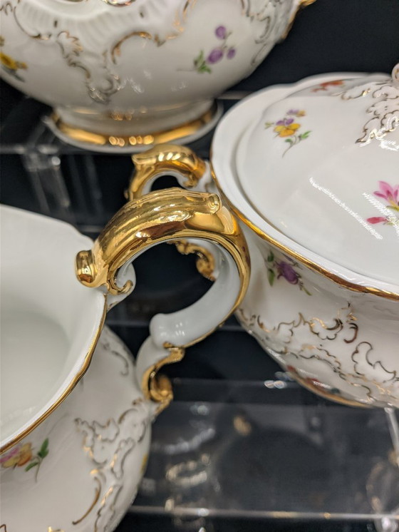 Image 1 of Meissen - E.A.Leuteritz - Theeservies (15) 