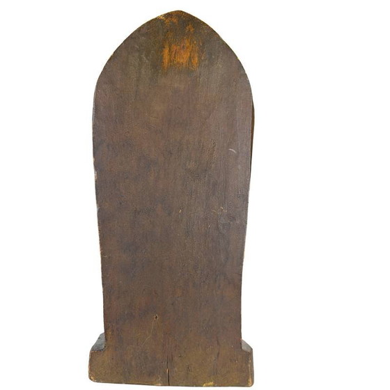 Inizio XX secolo, con vecchia etichetta di collezione (Dewi - dea) Dewi SRI – Sculture, Wood (photo 5 of 13)