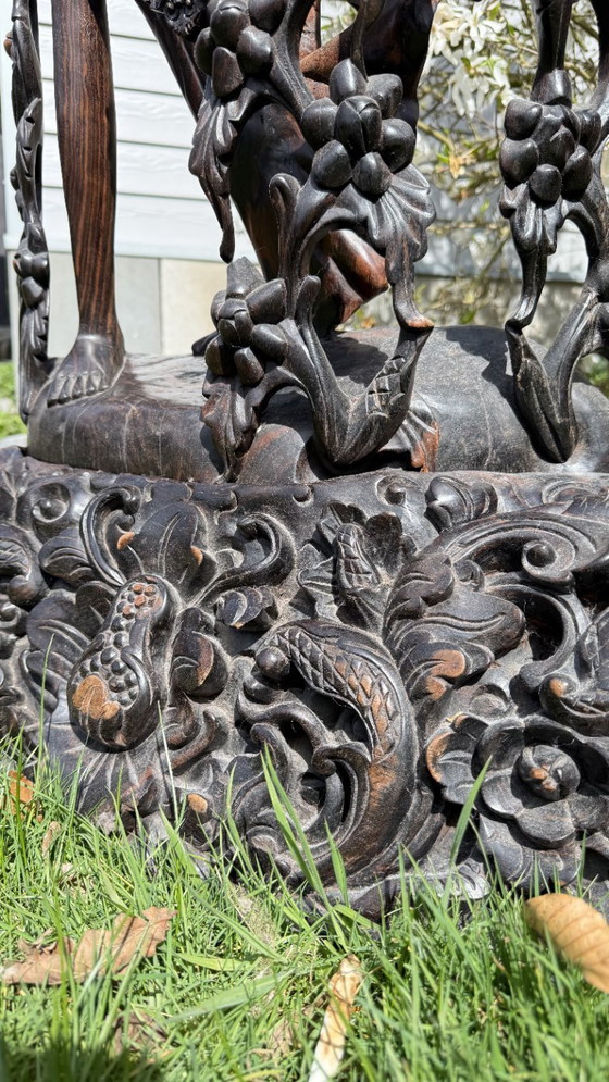 Image 1 of Monumental Balinese Coromandel Statue – 137 cm – Pita Maha Style