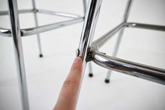 Image 1 of Les Arcs Stools by Charlotte Perriand, 1960s, Set of 2