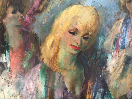 Peintre Raphael de buck – Peintures et dessins, Toile (photo 9 of 10)