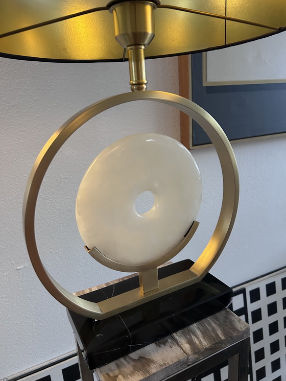 Image 1 of Lámpara de mármol - Hollywood Regency