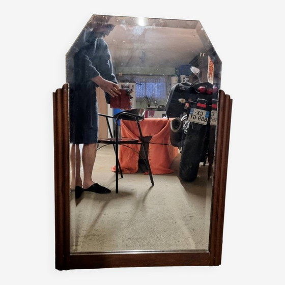 Image 1 of Miroir Art Déco, Trumeau 1930