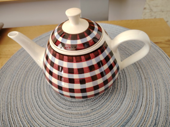 Image 1 of Villeroy et Boch V&B & B théière antique, dessinée par Hermann Gretsch