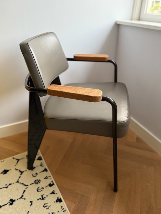 Limited edition Prouvé RAW chair by Vitra x G-Star RAW