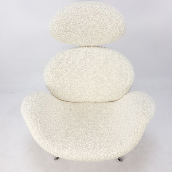 Image 1 of Big Tulip vintage wool fabric armchair by Pierre Paulin for Artifort, 1959