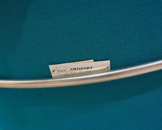 Image 1 of Oyster Chair with Ottoman by Pierre Paulin for Artifort