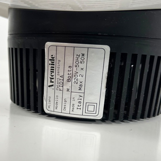 Image 1 of Lámpara de pared Fidia de Mario Botta para Artemide, años 80. Lámpara de pared Fidia de Mario Botta para Artemide, años 80.