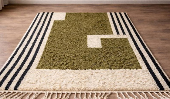 Berber Marokkanischer Teppich 200cm x 300cm – Teppiche & Läufer, Wool, Cotton, Modern (photo 3 of 5)