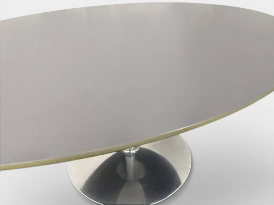 Image 1 of Mesa de comedor de diseño ovalado Artifort, diseñada por Pierre Paulin