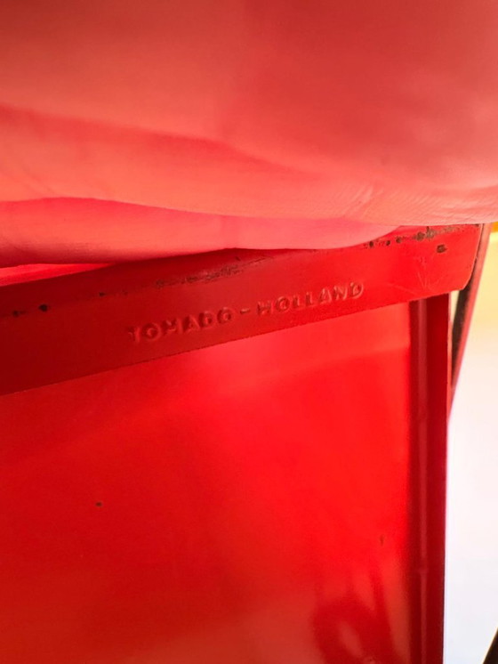 Image 1 of Mensole da parete vintage Tomado – metallo nero e mensole colorate