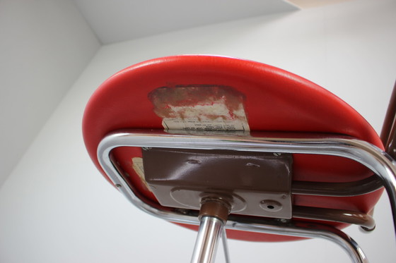 Image 1 of Mid Century Verstelbare Industriële Werkplaatsstoel van Kovona, jaren 1980