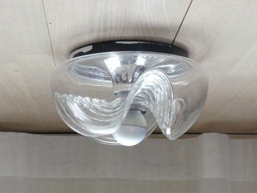 Peill & Putzler Wave plafondlamp transparant Ø 26 cm UK1aEb