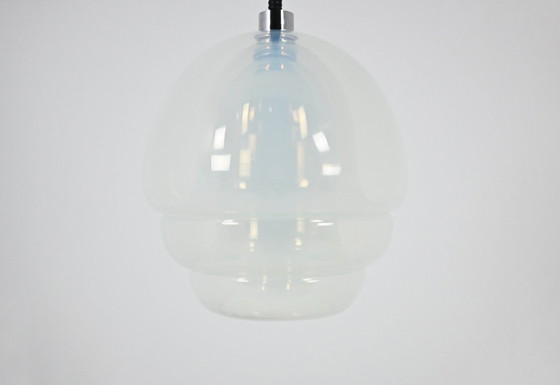 Image 1 of Lampe suspendue en verre LS 134 Medusa par Carlo Nason pour Mazzega, années 1960