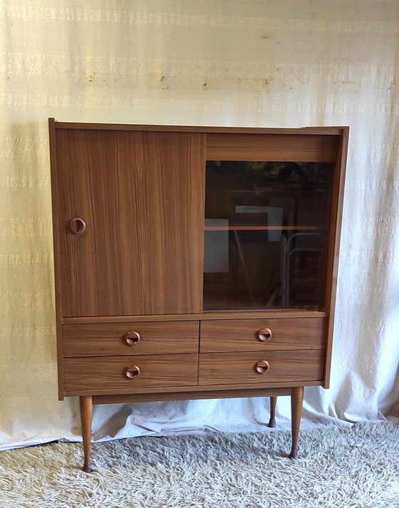 Image 1 of Credenza in legno in stile scandinavo - anni '60/'70