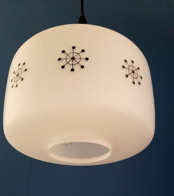 Image 1 of Scandinavian design pendant lamp "Space Age"