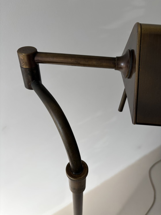 Image 1 of Herda messing vloerlamp jaren 80