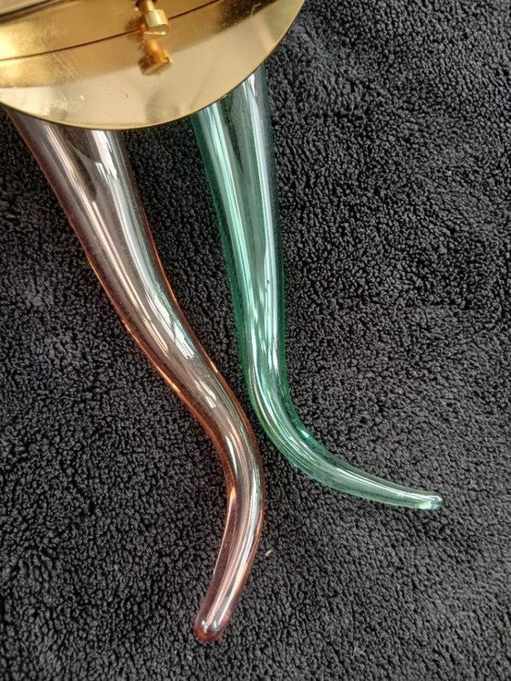 Image 1 of Lampada da parete in vetro disegnata da Giuseppe Righetto per Artemide Italia 1980