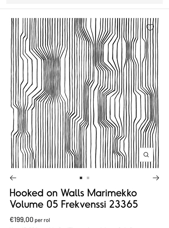 Image 1 of Papier peint, 2 rouleaux de chez Hooked on walls.