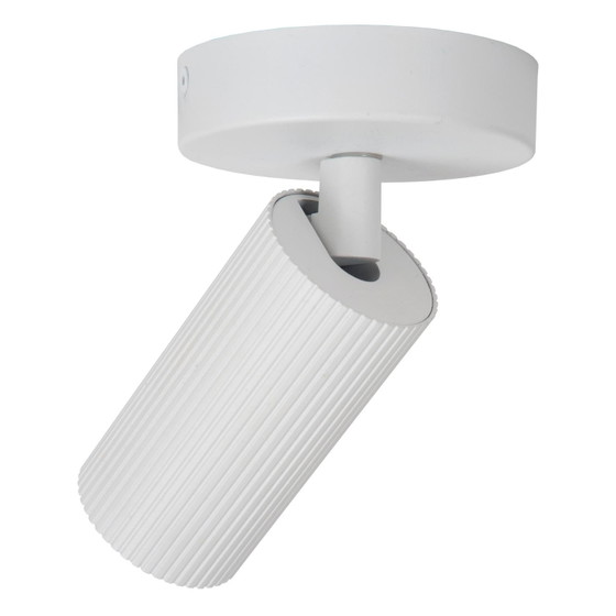 Lucide CLUBS ceiling spotlight, 1xGU10, white – Spot lights, Aluminium, Modern (photo 4 of 5)