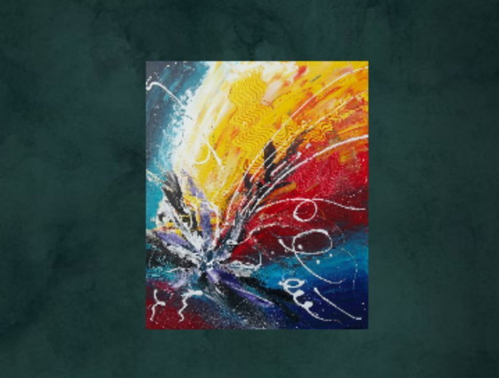 Image 1 of Vesuv – Originalgemälde des Künstlers 2Luss'Art