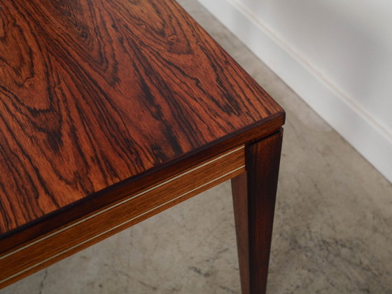 Image 1 of Table basse en palissandre, design danois, années 1970, fabriquée au Danemark