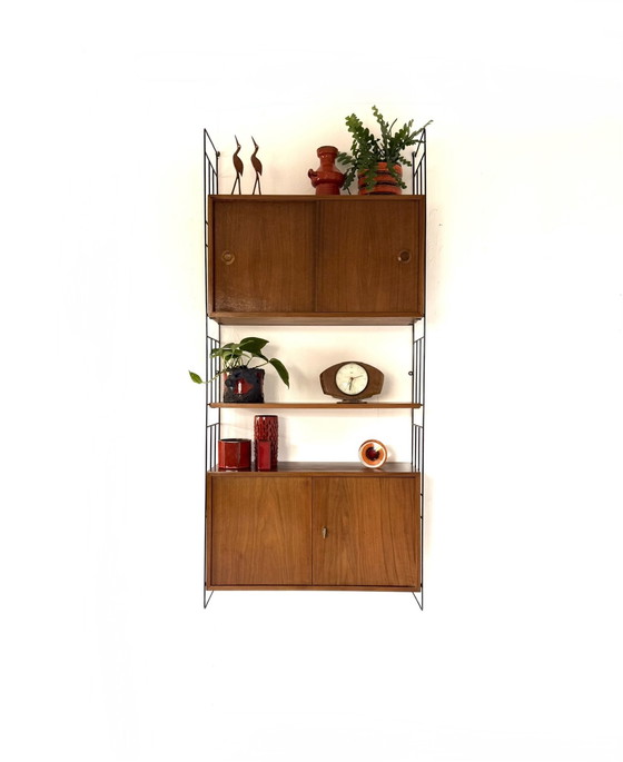 Image 1 of Sistema di pareti modulari vintage, WHB Germania, anni '60