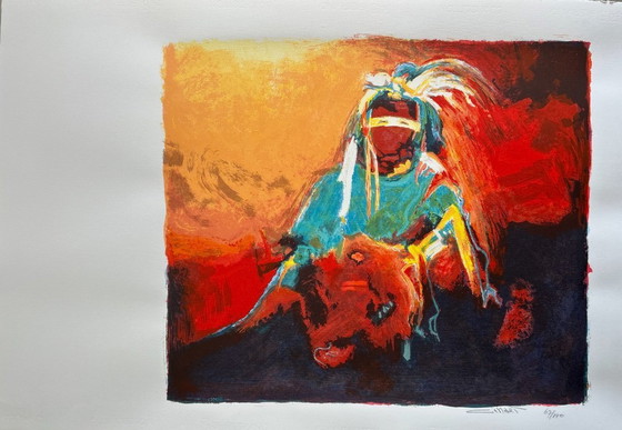 Image 1 of Zeefdruk Gerard 't Hart