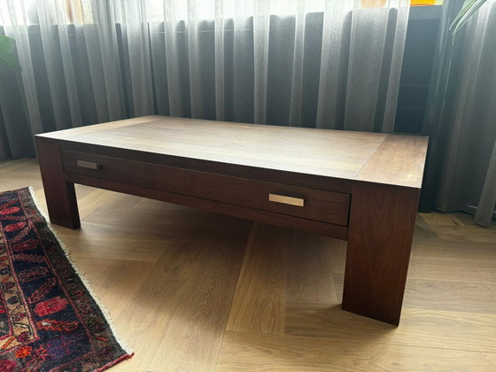 Image 1 of Table basse en noyer