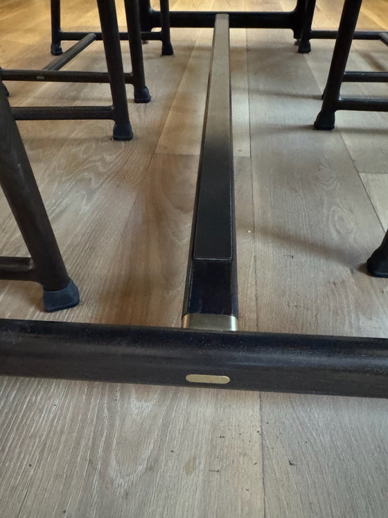 Stellar Works Mandarin Esstisch, Esstische, Metall, Holz, Schwarz (Foto 6 von 11)