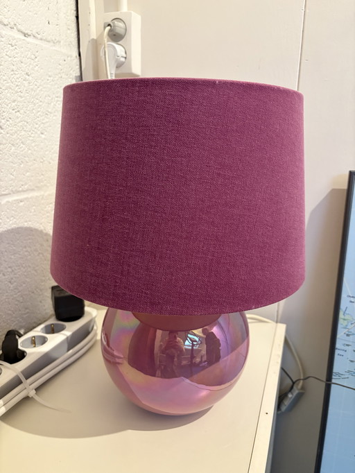 Roze lamp