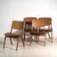 Vintage Thonet dining chairs (c.1950). Set of 4 pieces (photo 10 of 40)