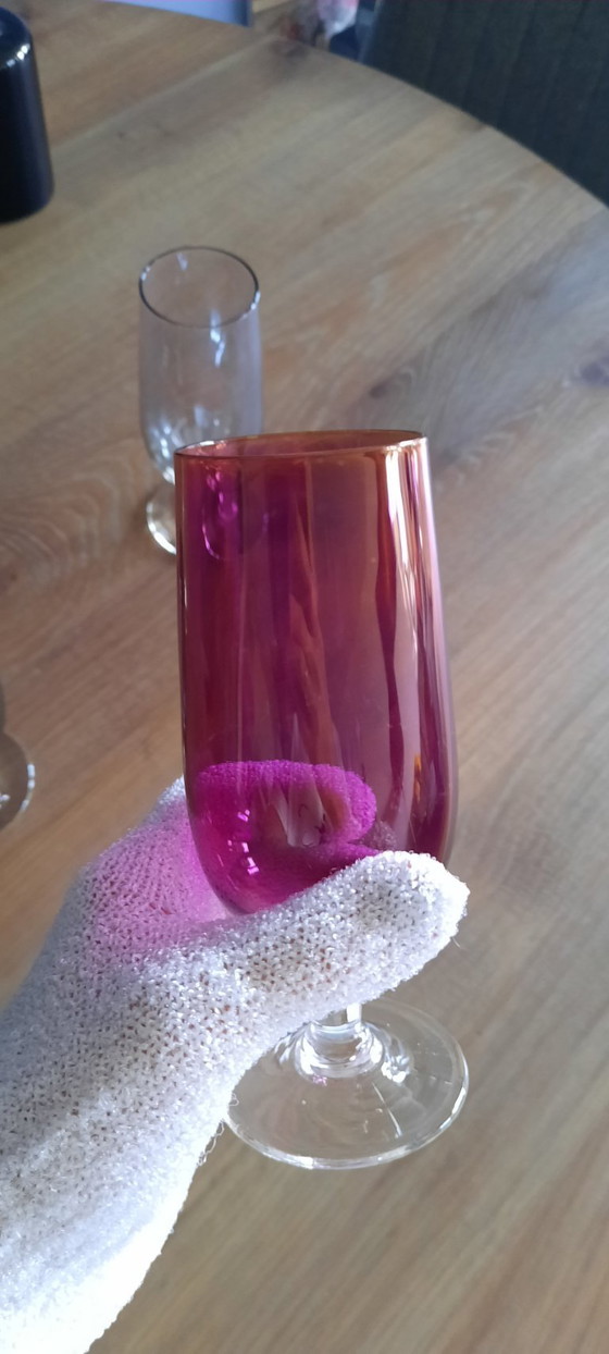 Image 1 of 6 Vintage Dessert Glasses