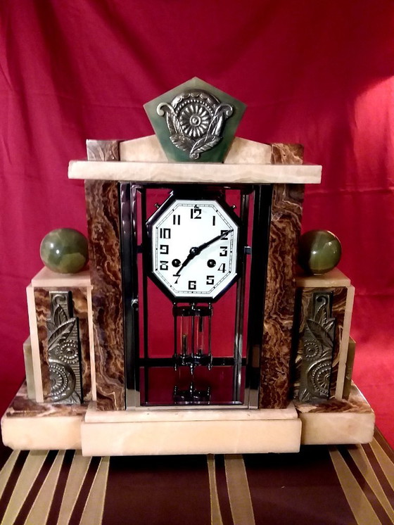 Image 1 of OROLOGIO ART DECO A FORMA DI GRATTACIELO