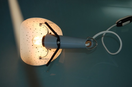 Image 1 of Bureau lamp van Ernest Igl  " The Little Dog " Grijs/Wit