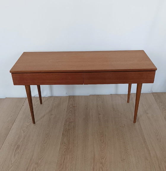 Danish Low Sideboard TV Cabinet – Wood (photo 2 of 9)