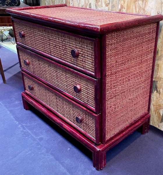 Image 1 of Vintage Maugrion chest of drawers from the 1980s