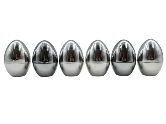 Image 1 of Law of 6 vintage egg cups/warmers