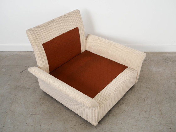 Image 1 of Fauteuil Soffio couleur crème, design italien, années 1970, fabriqué par Doimo