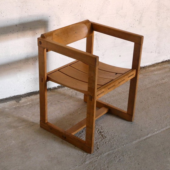 Poltrona in pino di Edwin Helseth, Trybo Norway, 1964 – Poltrone, Legno (photo 3 of 5)