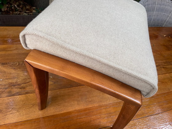 Farstrup Mobler Deense Voetenbank Pouf – Hockers en poefs, Textile, Wood (photo 10 of 16)