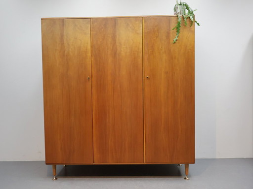 Armadio vintage | A.A. Patijn | 3 porte | Noce